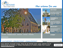 Tablet Screenshot of freystadt.de